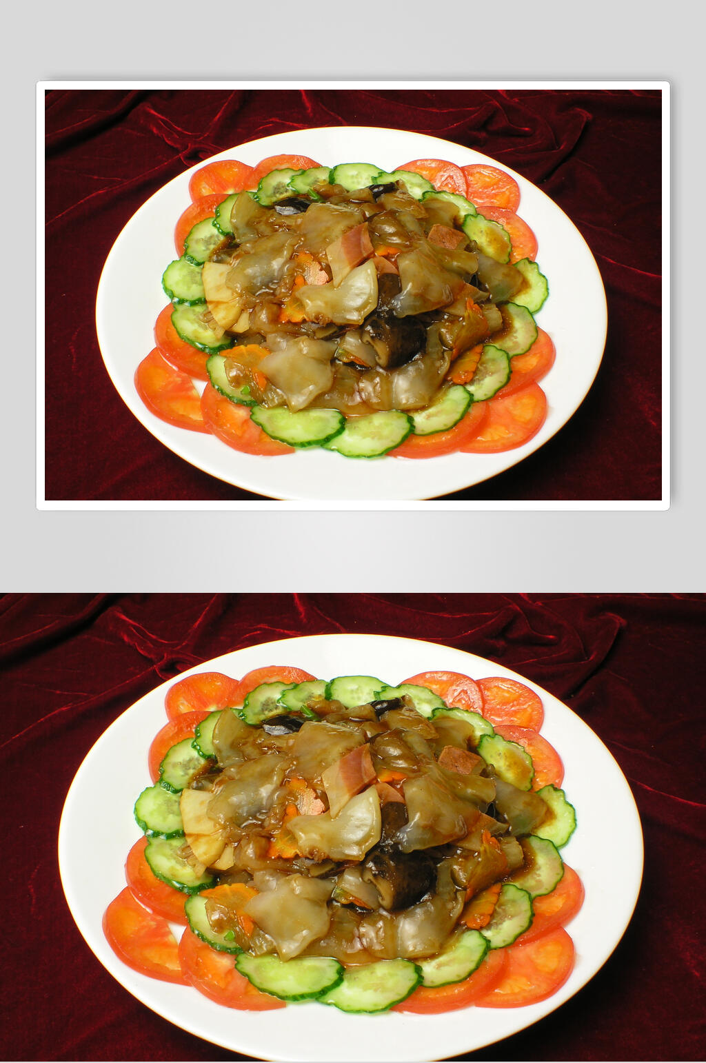 红烧白沙唇美食图片素材