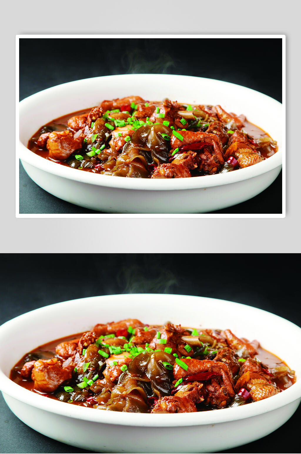 新鲜烧柴鸡食物摄影图片素材