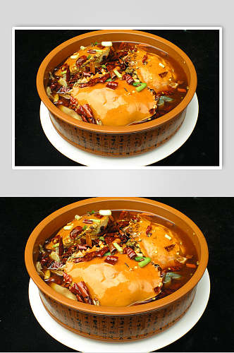 盆盆蟹食品摄影图片