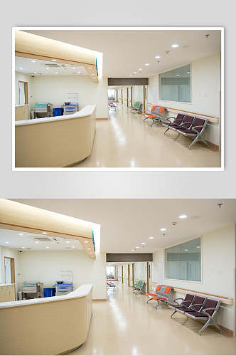 医院护士站图片