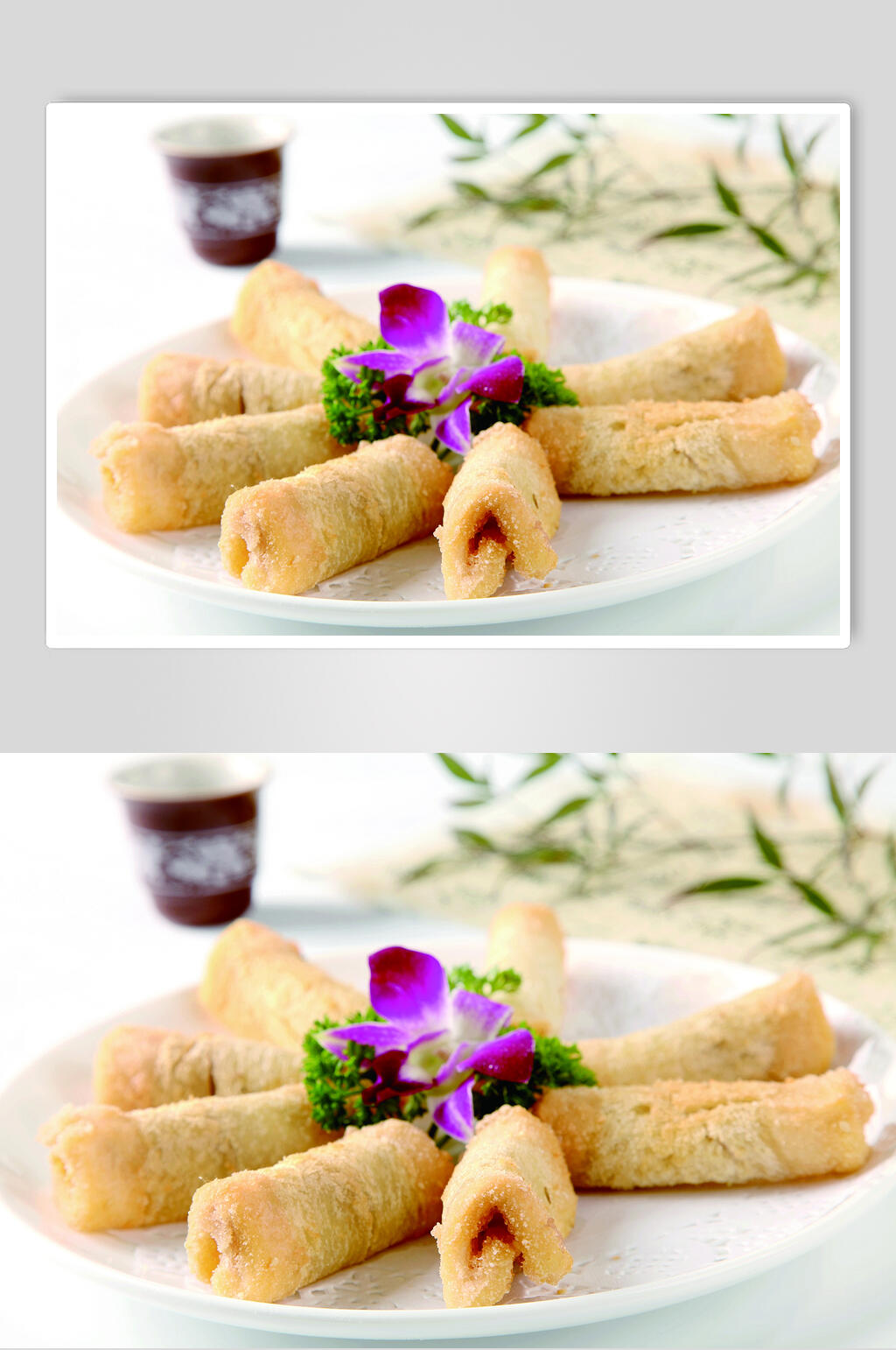 奶香芋泥卷餐饮食物图片素材
