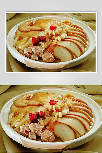 圣汤鲍鱼锅美食图片