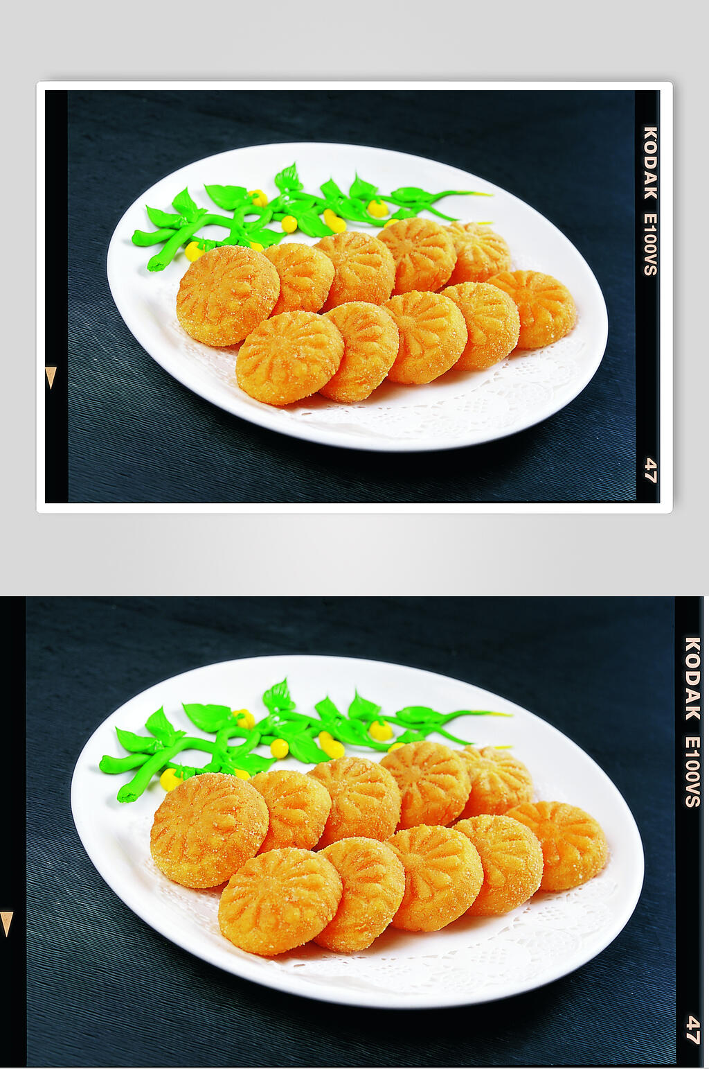 荞面卷卷食物图片素材