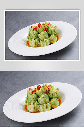 爽口橄榄菜餐饮食品图片