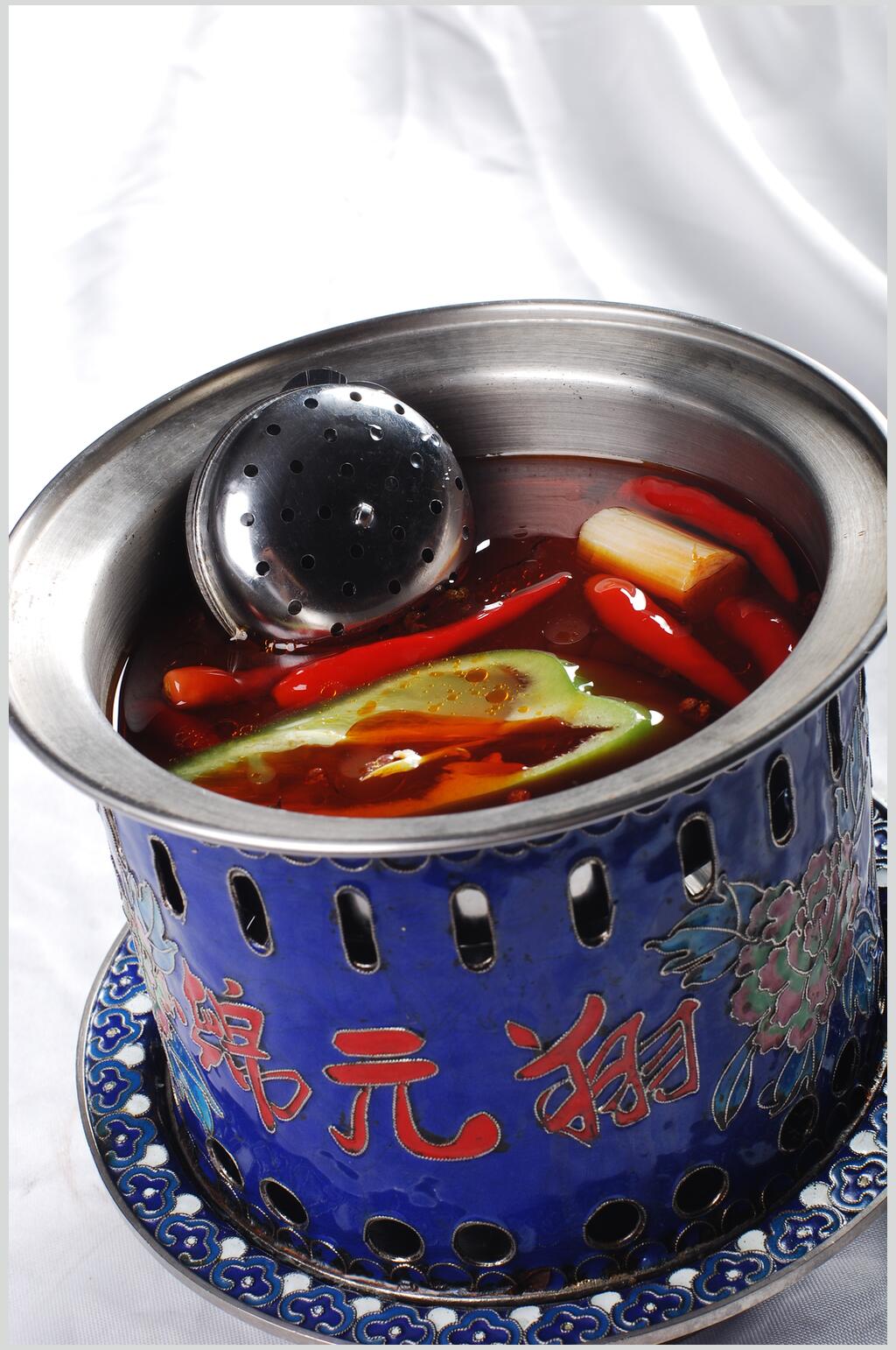 保健清油锅食物图片素材
