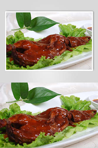 相府酱鸭王元半只美食食物图片