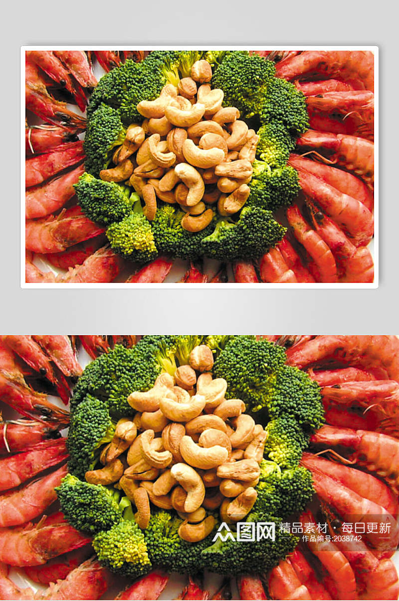 富贵宝兰虾美食摄影图片素材