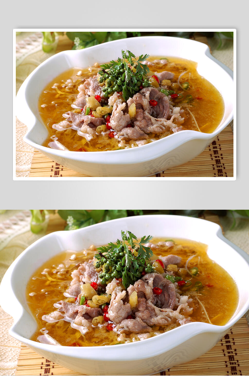 特色金汤肥牛美食摄影图片素材