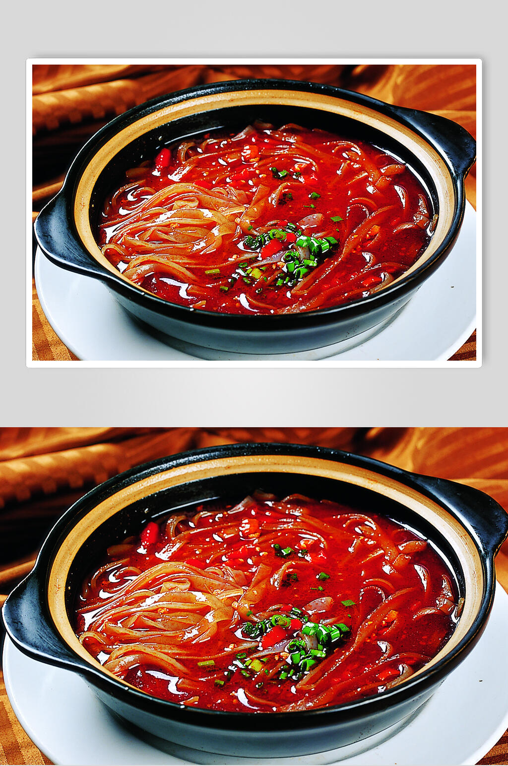 砂锅红薯粉中辣食物图片素材