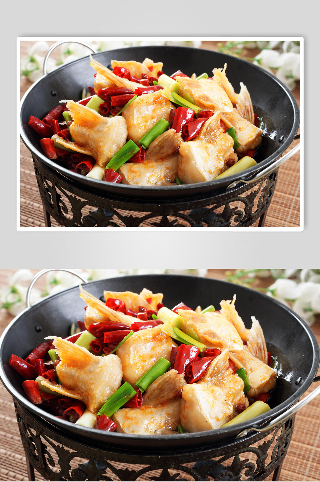香辣鱼划水美食摄影图片素材