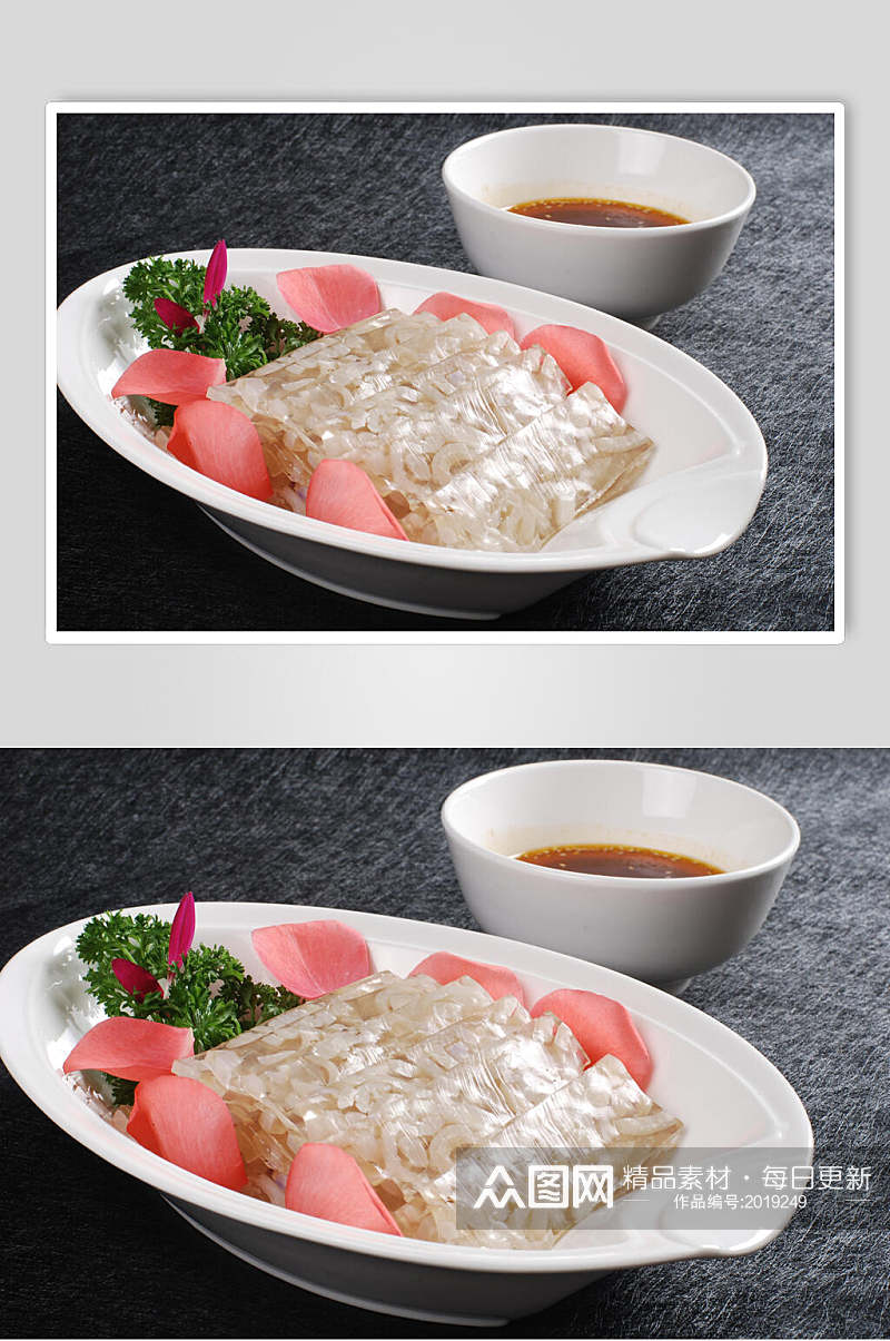 唐城皮冻餐饮食品图片素材