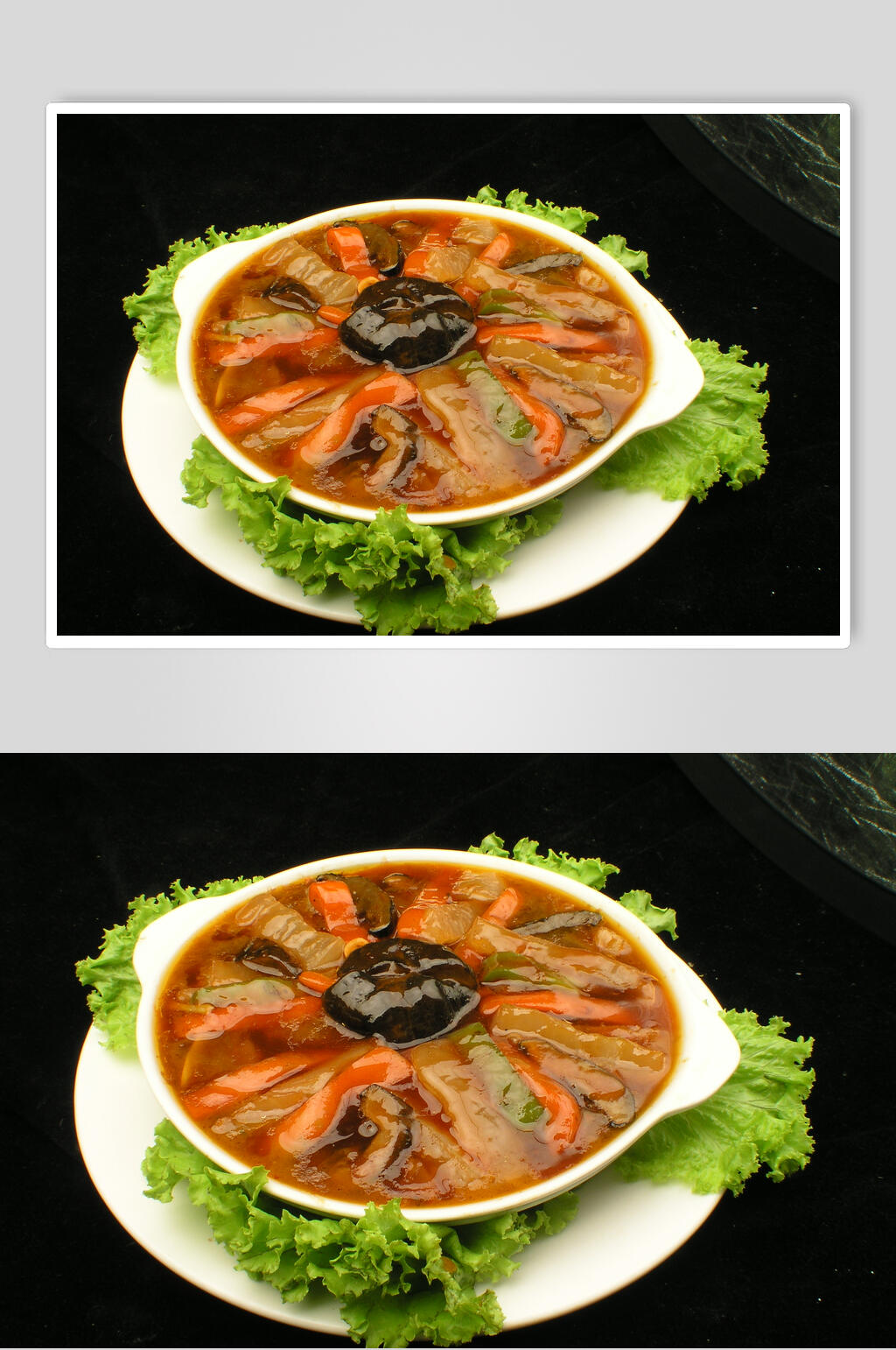 家常文海参美食图片素材