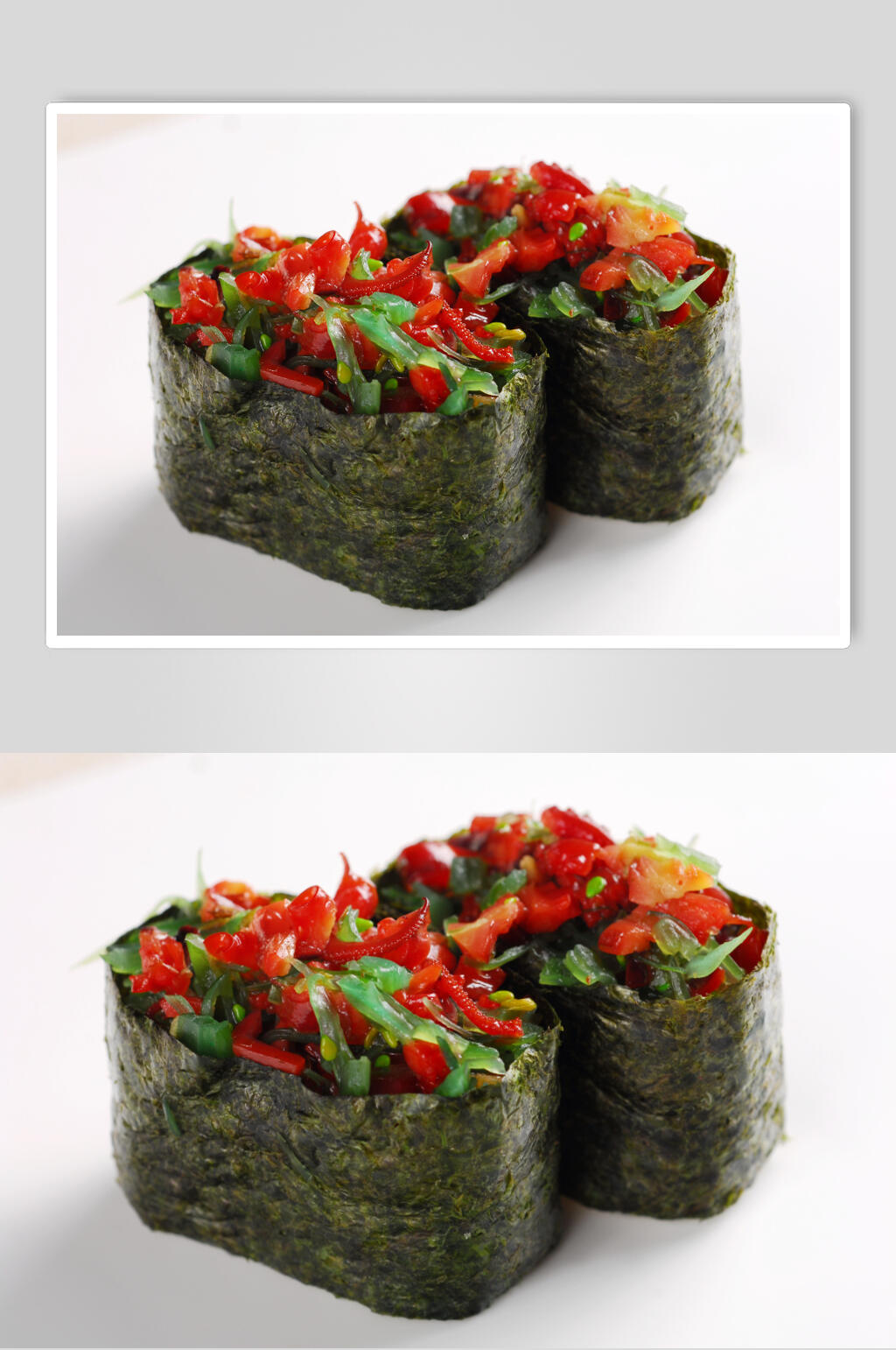 军舰卷芥辣八爪餐饮食品图片素材