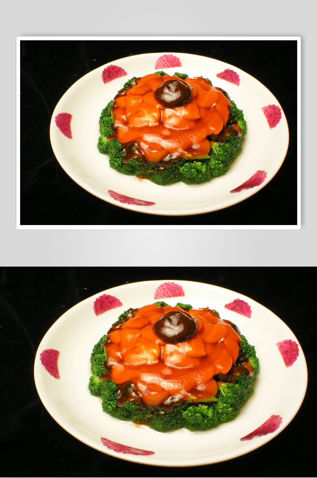 兰花鲍贝美食图片素材
