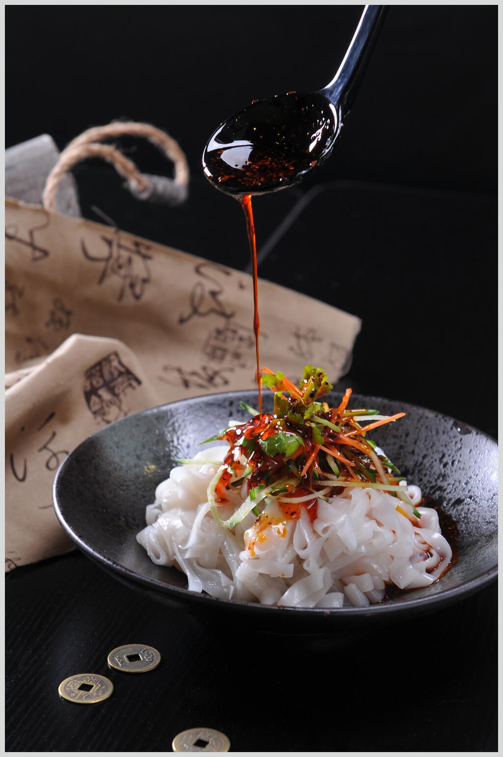 飘香凉皮美食食物图片素材