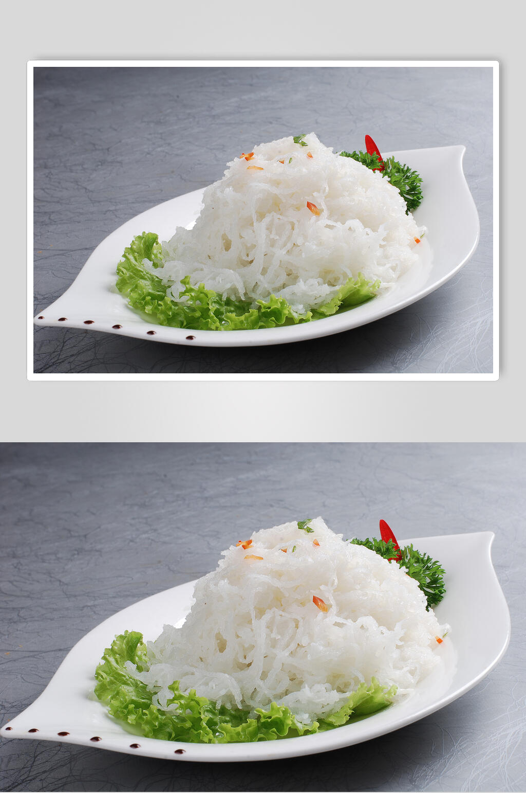 牡丹燕菜美食图片素材