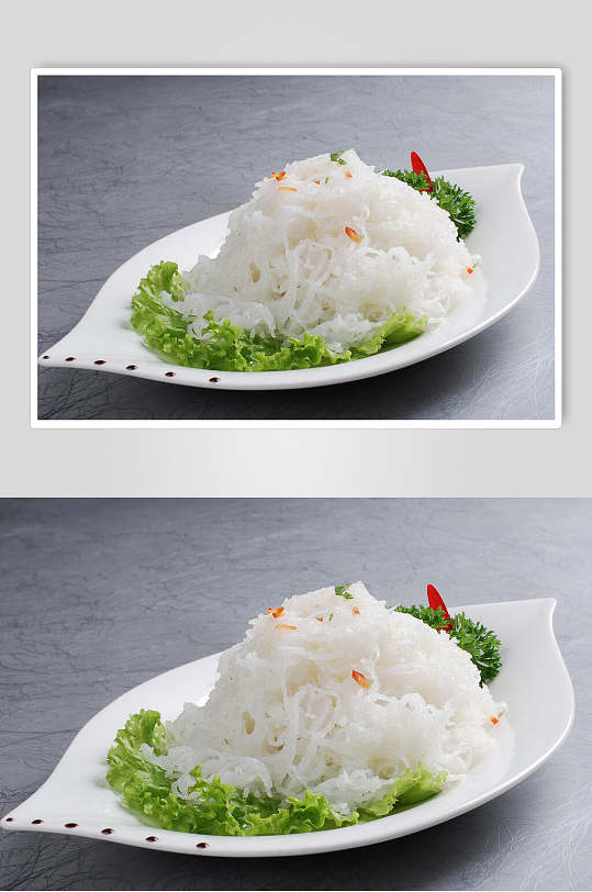 牡丹燕菜美食图片