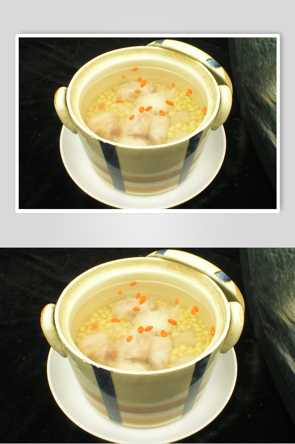 黄豆炖猪手美食图片素材