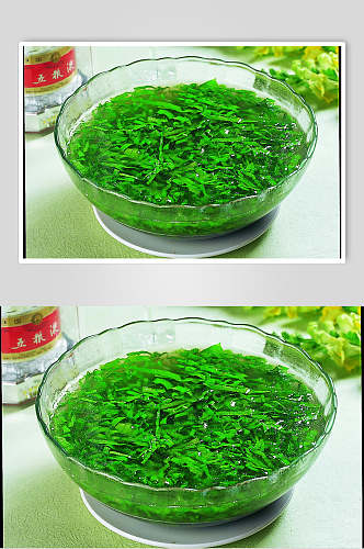绿色美味青菜钵食物摄影图片
