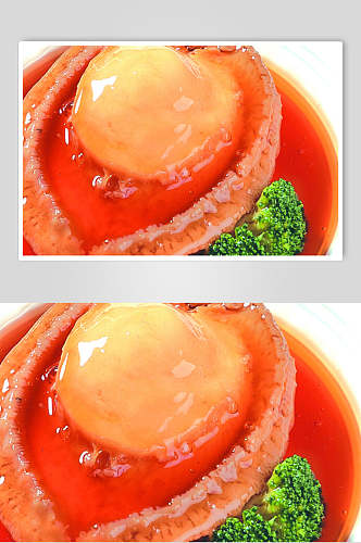 花菇扣海王鲍食物图片