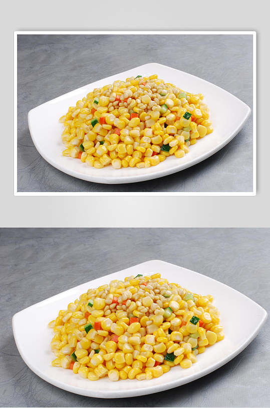 素菜松仁玉米份食品图片