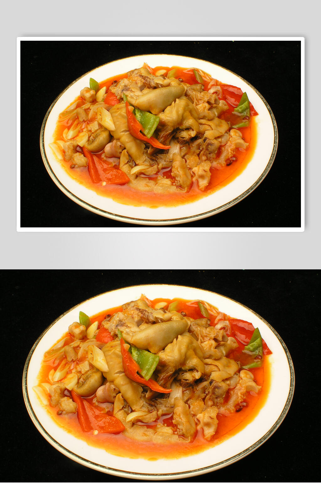 糊辣羊蹄美食图片素材