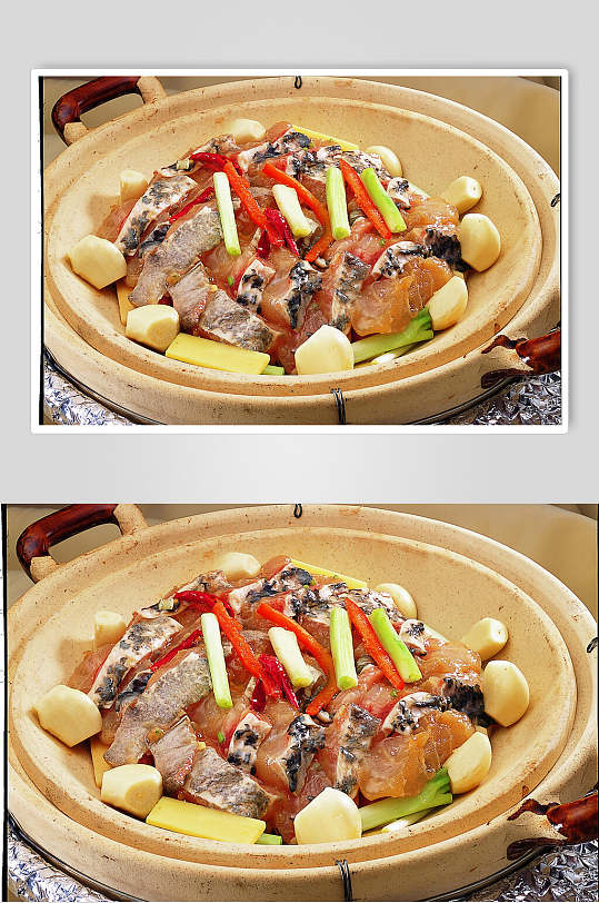 砂锅煎局龙趸食物图片