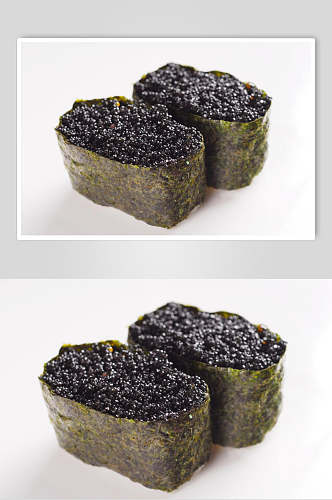 寿司军舰卷蟹子餐饮食品图片