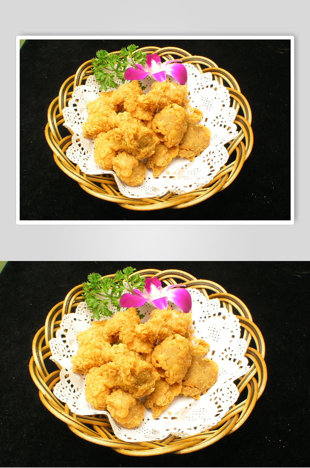 鸡米花食品高清图片素材