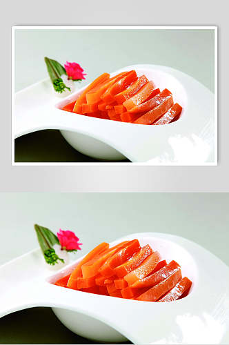 萝卜条美食食品图片