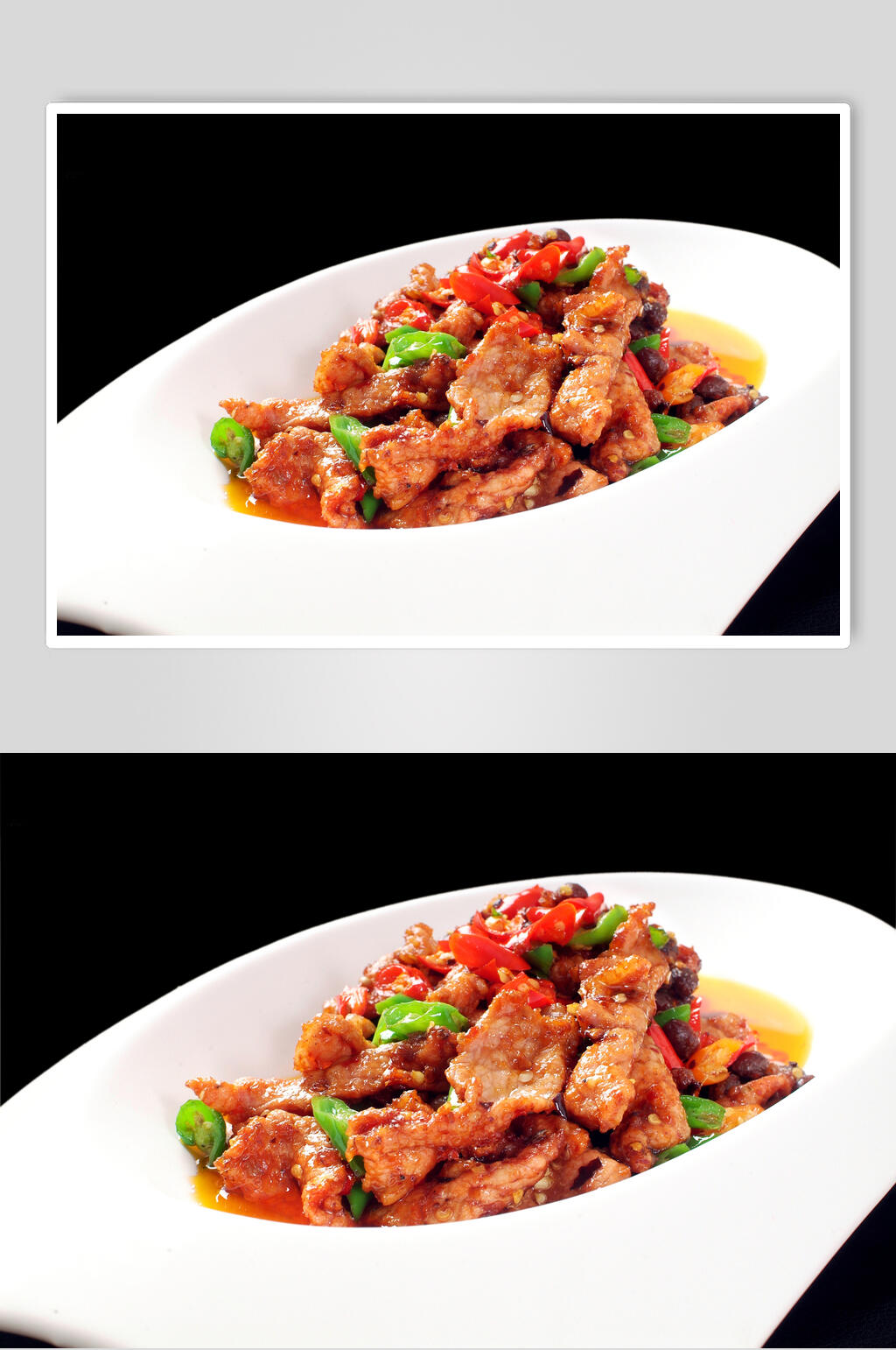 美味农家小炒肉餐饮实拍图片素材