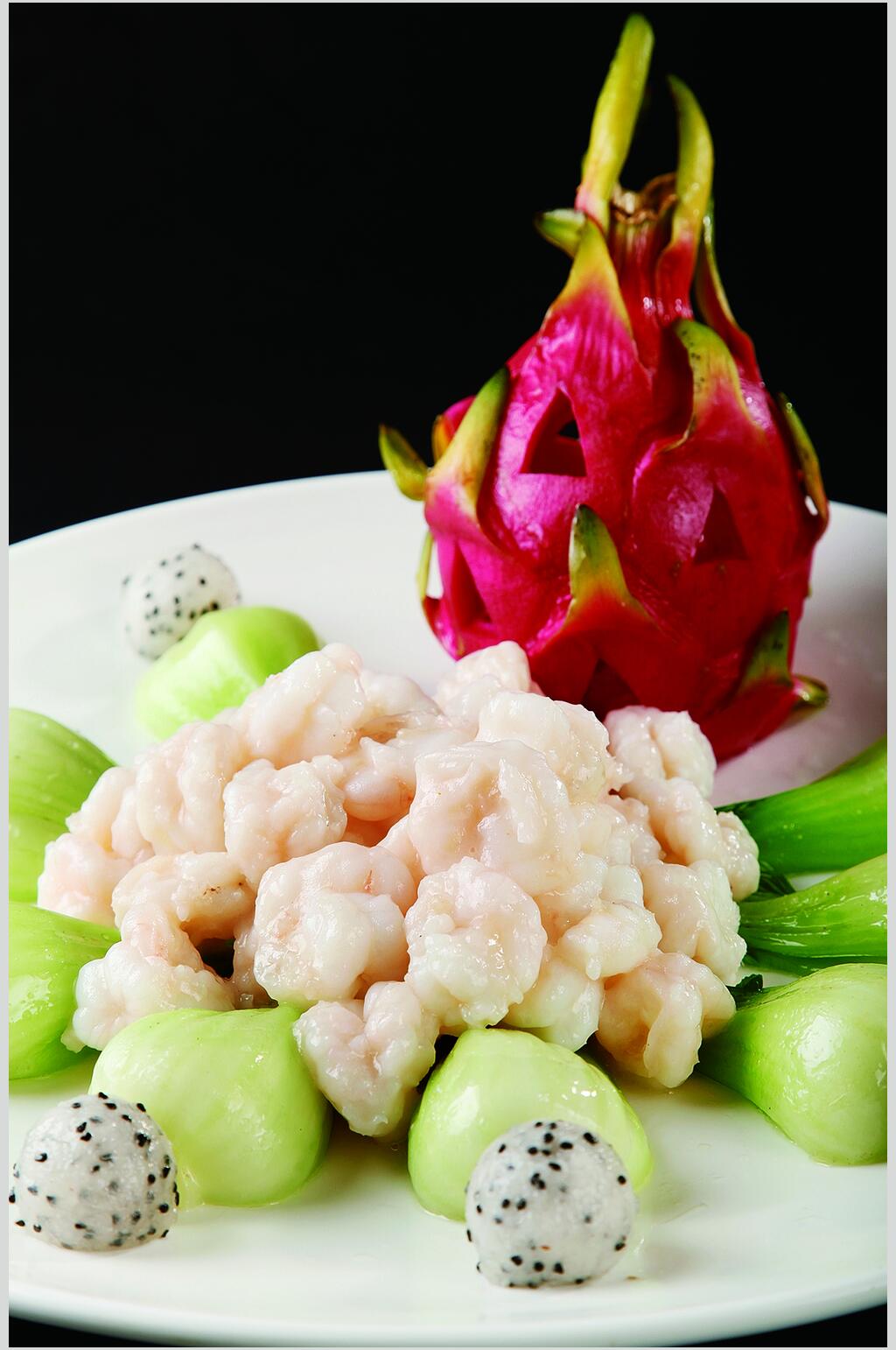 西湖春色虾尾美食摄影图片素材