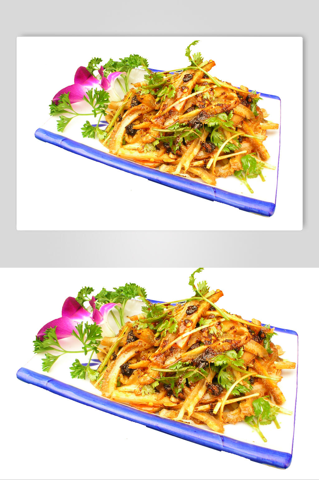 老干妈拌牛肚食品摄影图片素材