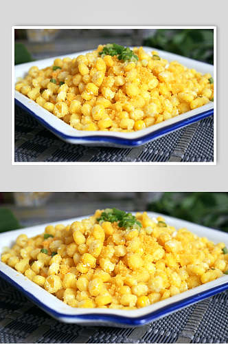 新鲜金沙玉米餐饮食品图片