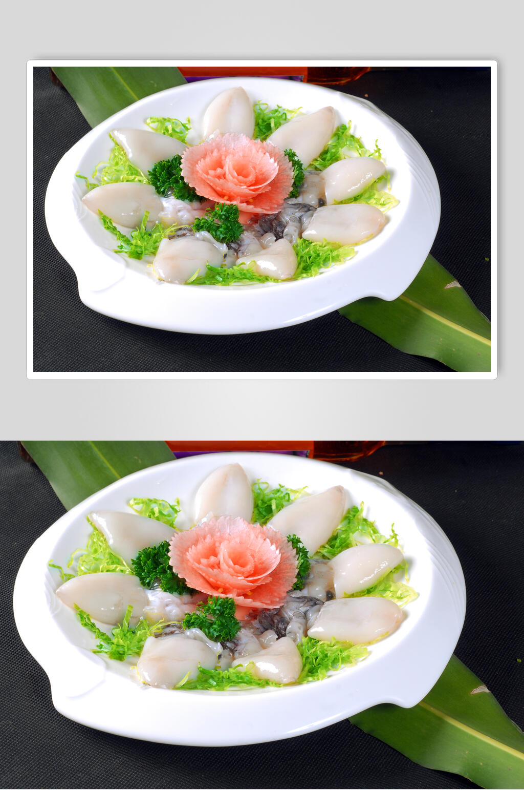 新鲜墨鱼仔食品图片素材