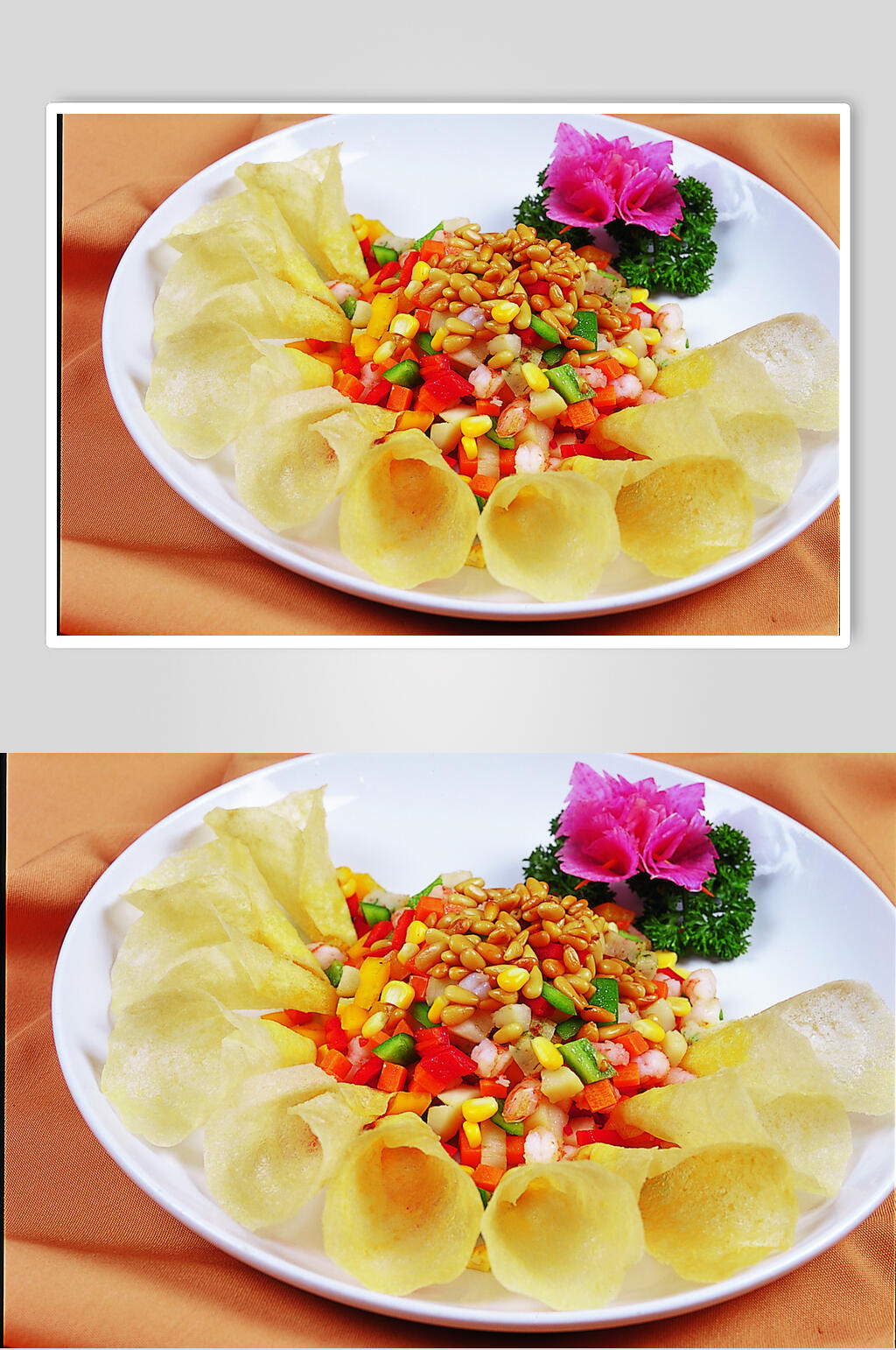 金桶松仁海皇粒美食食品图片素材
