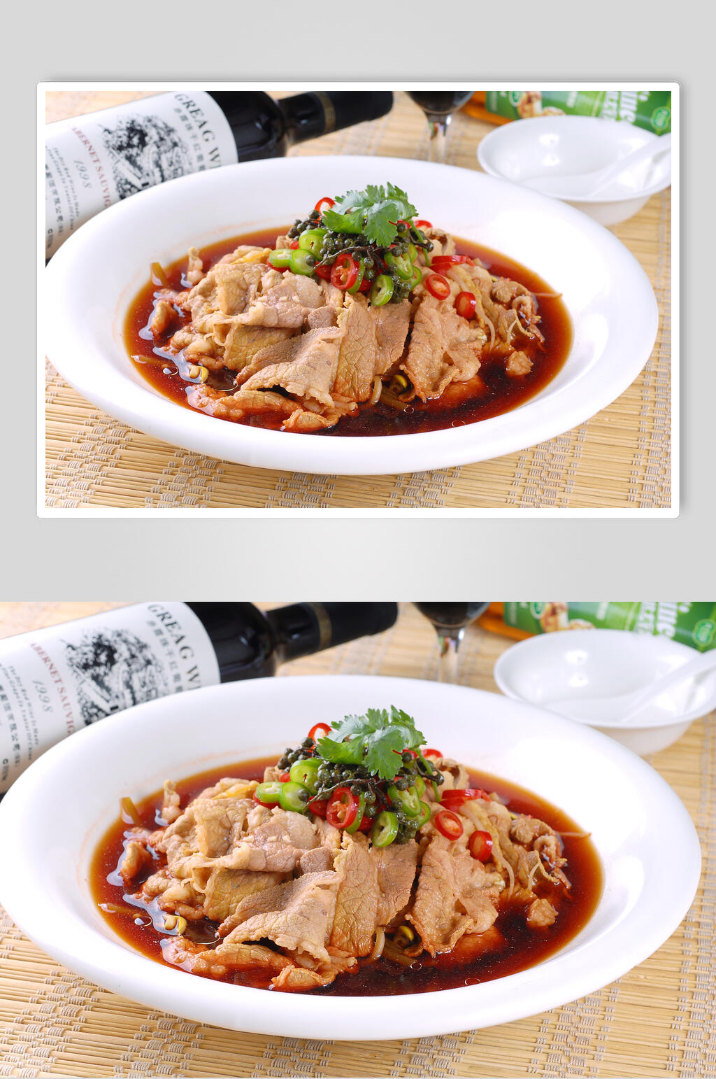 鲜香美味椒汁肥牛餐饮食品图片素材