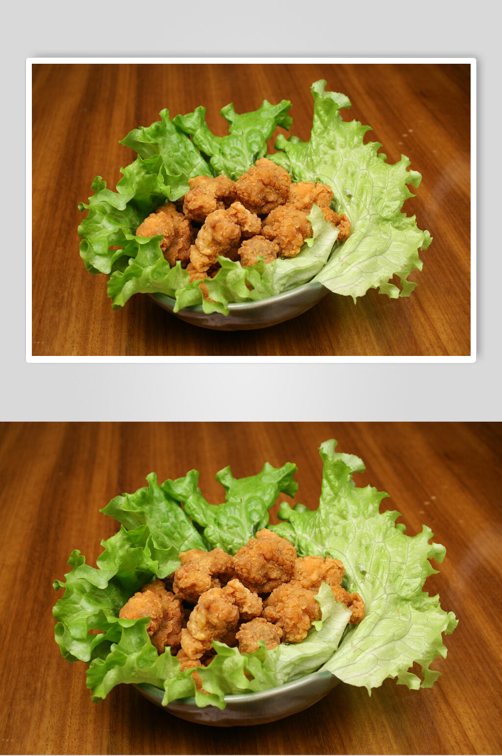 美味劲爆鸡米花食品高清图片素材