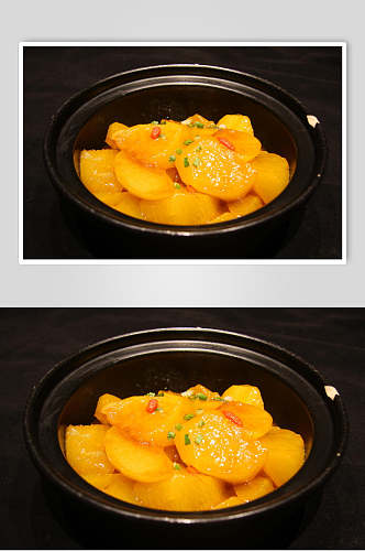 砂锅肉汁烧萝卜美食图片
