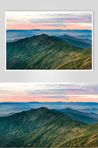 天际山峰山脉风景图片