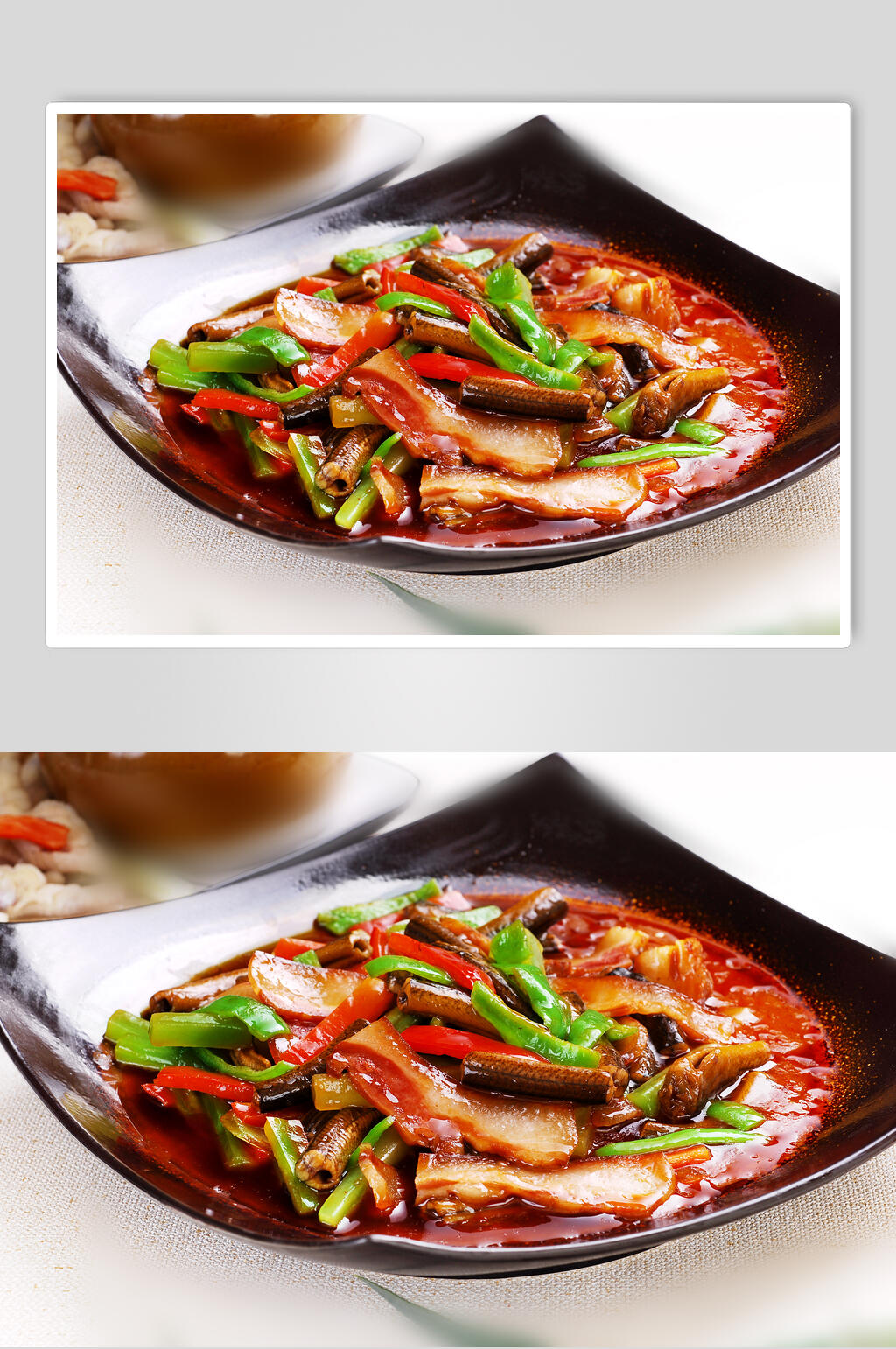 河鲜风吹肉炖鳝鱼食品摄影图片素材