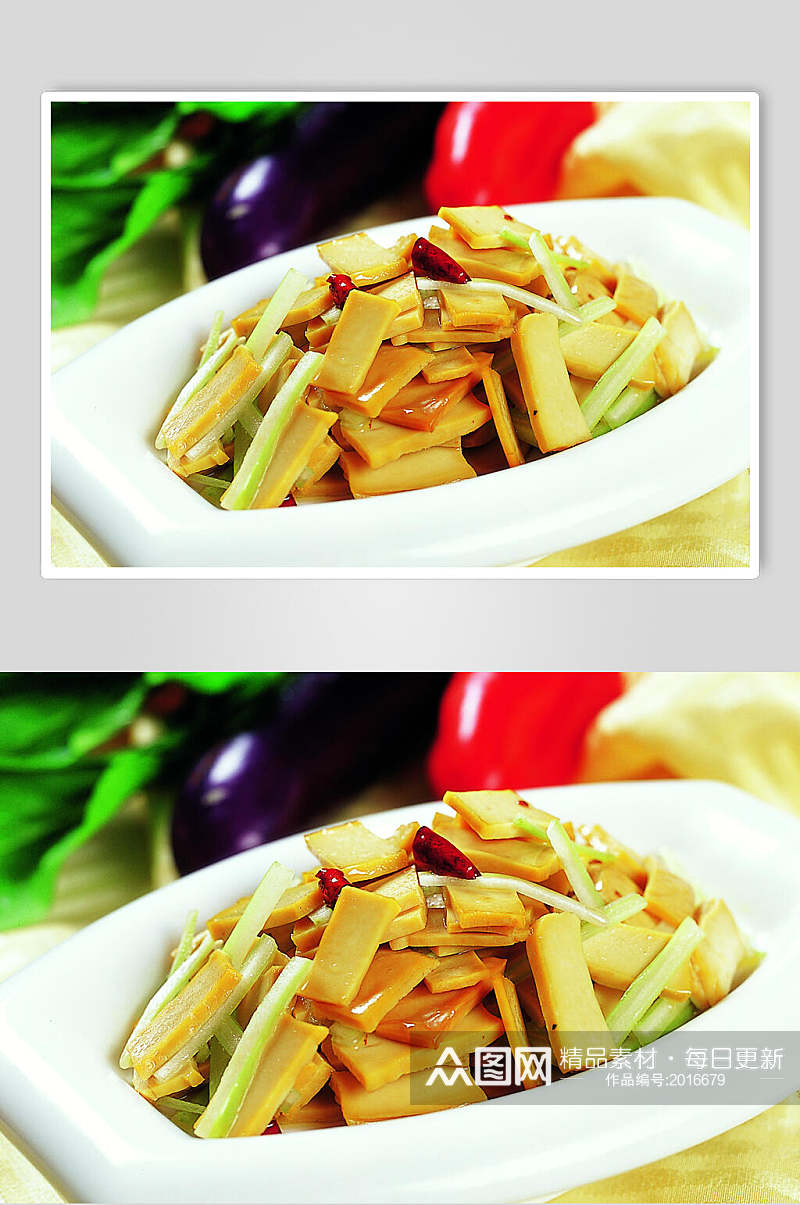 芹香豆干食品图片素材