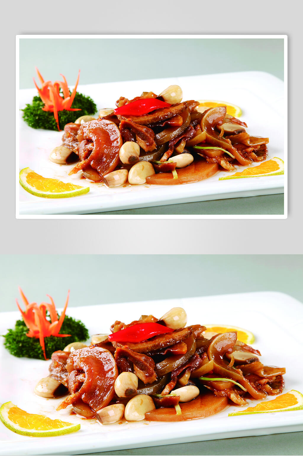 腊八蒜烧牛肉美食摄影图片素材