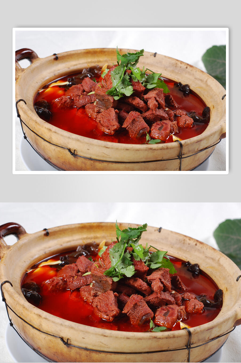 红汤野鹿肉美食摄影图片素材