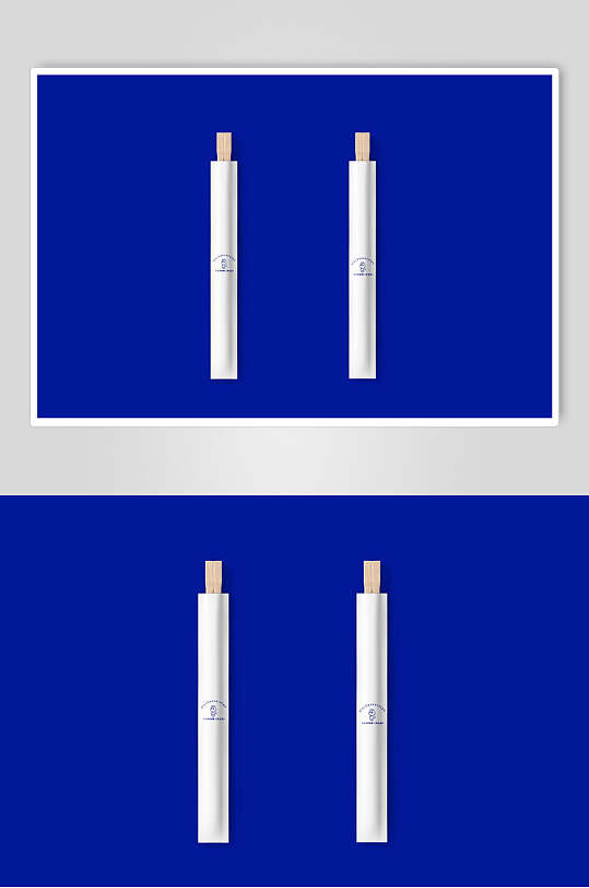 筷子餐饮品牌样机效果图