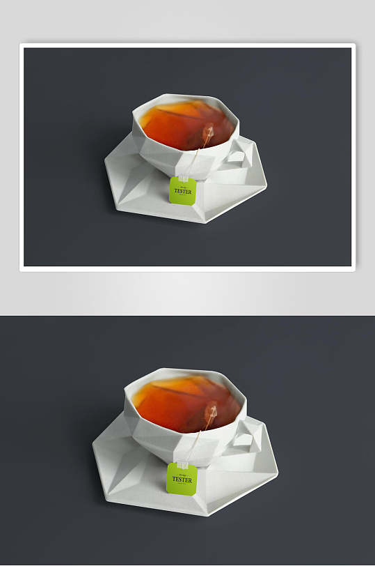 香浓茶水产品包装样机效果图