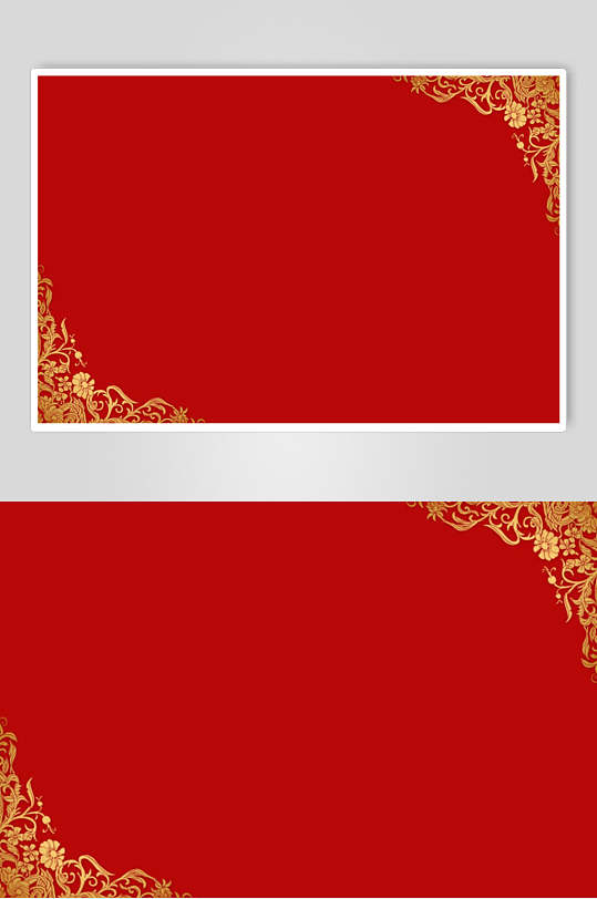 红底金边节目单