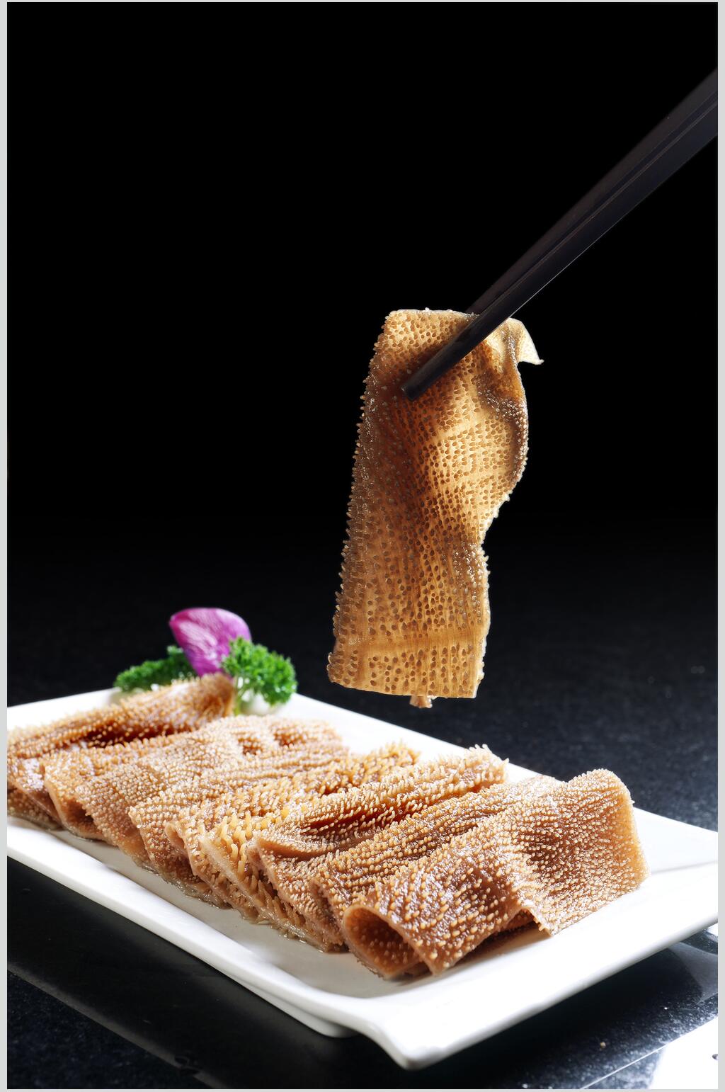 特色牛百叶火锅食料摄影图片素材