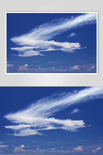 创意蓝天白云图片