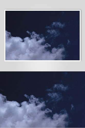 浓厚的白云阴天乌云图片